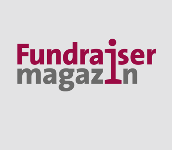 Fundraiser Magazin über die GRÜN Software AG